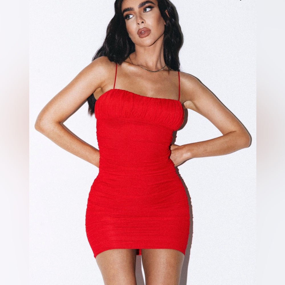 Princess polly  PENNEY MINI DRESS RED / US 12